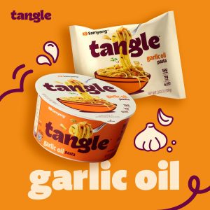 Samyang Tangle Garlic Oil Pasta
