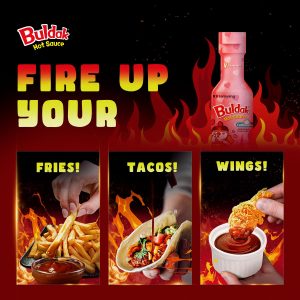 Samyang Bulldark Spicy Chicken Roasted Sauce.