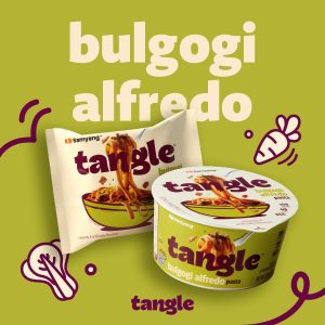 Samyang Tangle Bulgogi Alfredo Pasta Bowl