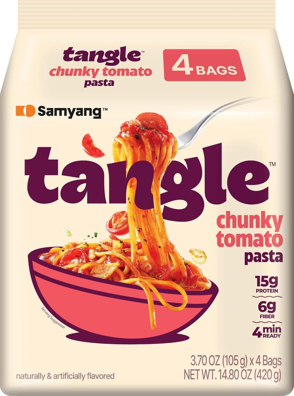 Samyang Tangle Chunky Tomato Pasta
